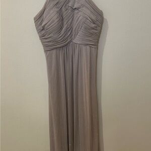 Christina Wu 22879 Ruched Top Bridesmaid Dress Size 12 Like New